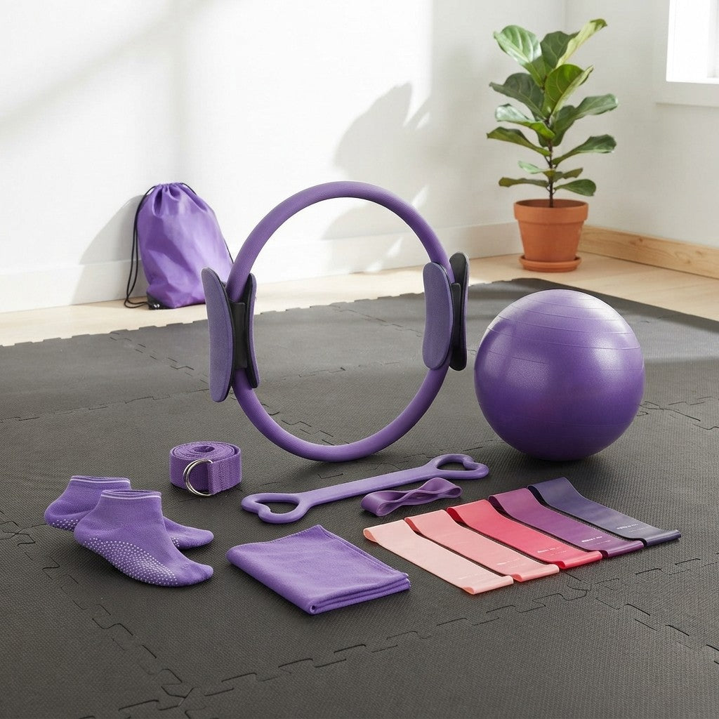 13-Piece Yoga & Pilates Set