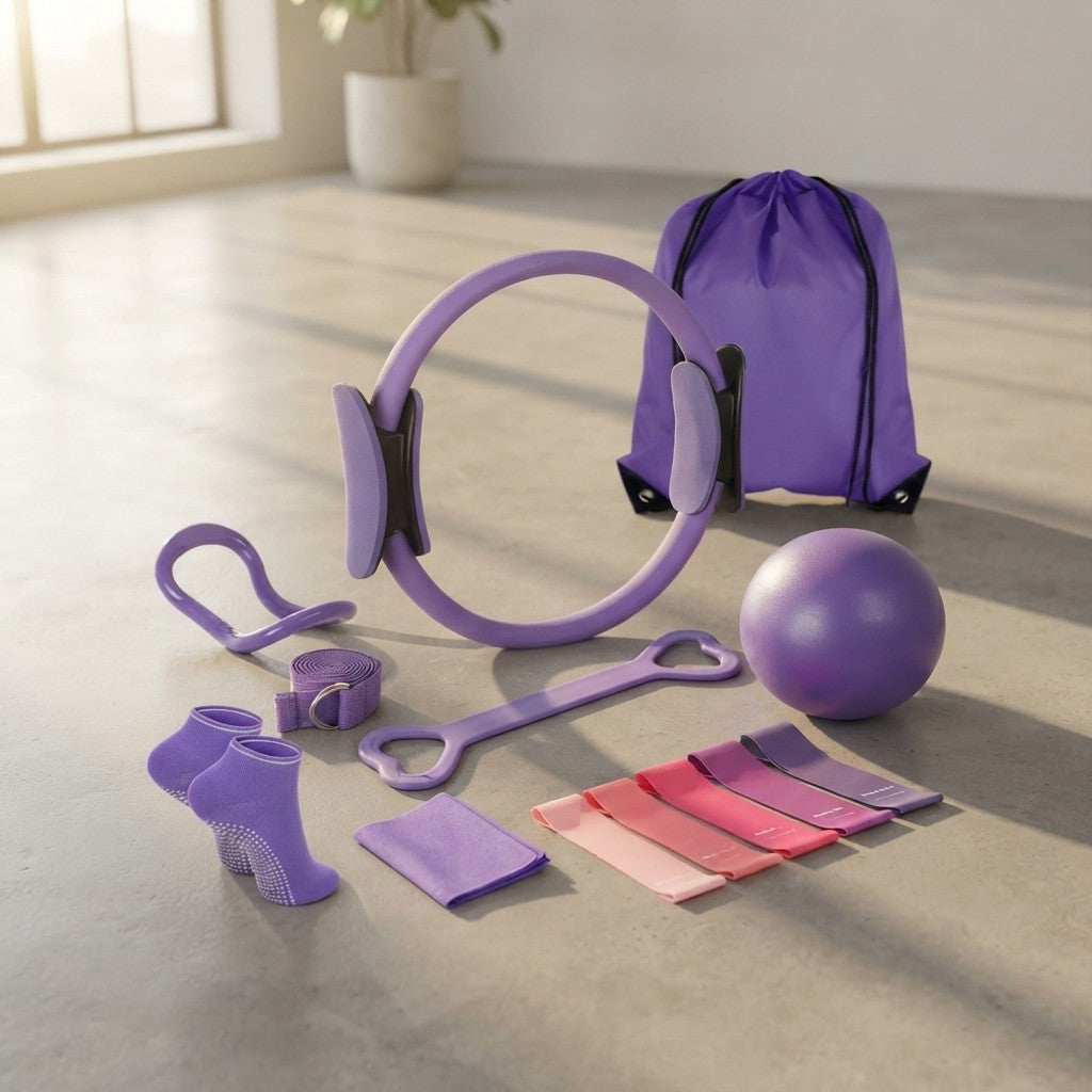 13-Piece Yoga & Pilates Set