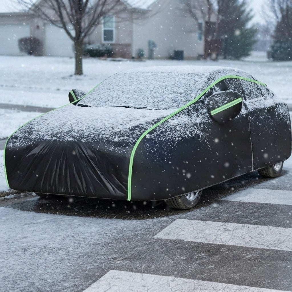Universal Waterproof Car Cover with Insulation (Oxford)